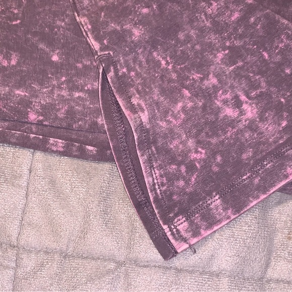 Victoria’s Secret Pink Mid-Rise Foldover Leggings & Cropped Iced Coffee Tie Dye - Picture 8 of 14